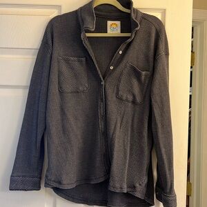 C&C Thermal Button Down L